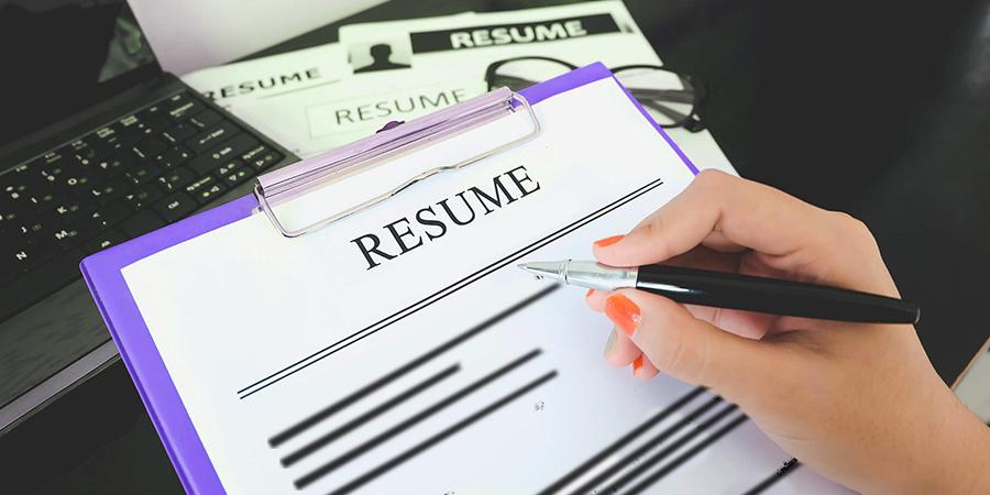 resumes writing